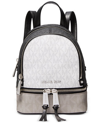 Michael Kors Rhea Zip XS Messenger Backpack & Reviews - Handbags & Accessories - Macy's