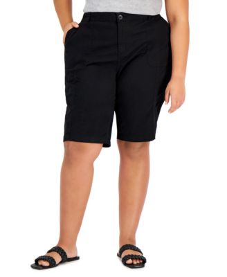 Karen Scott - Plus Size Bermuda Shorts