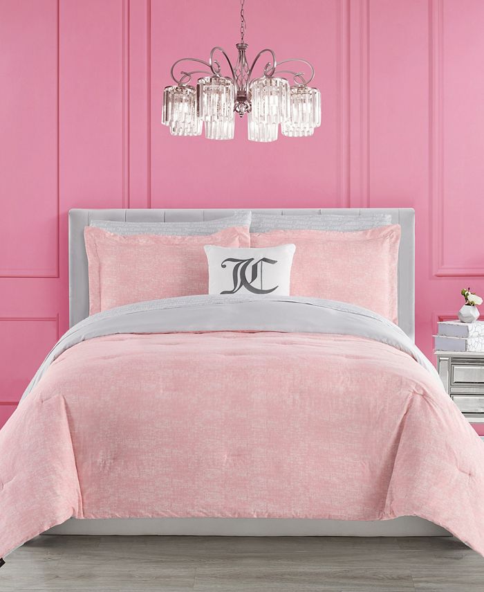 Juicy Couture Texture 8-Pc. Comforter Set, Queen - Macy's