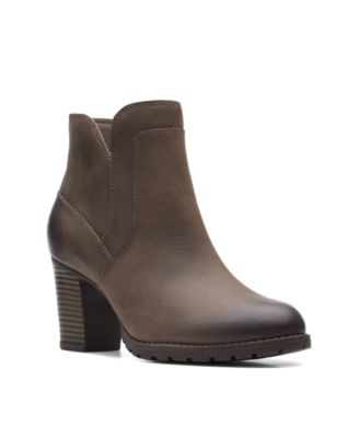 macys womens clarks booties