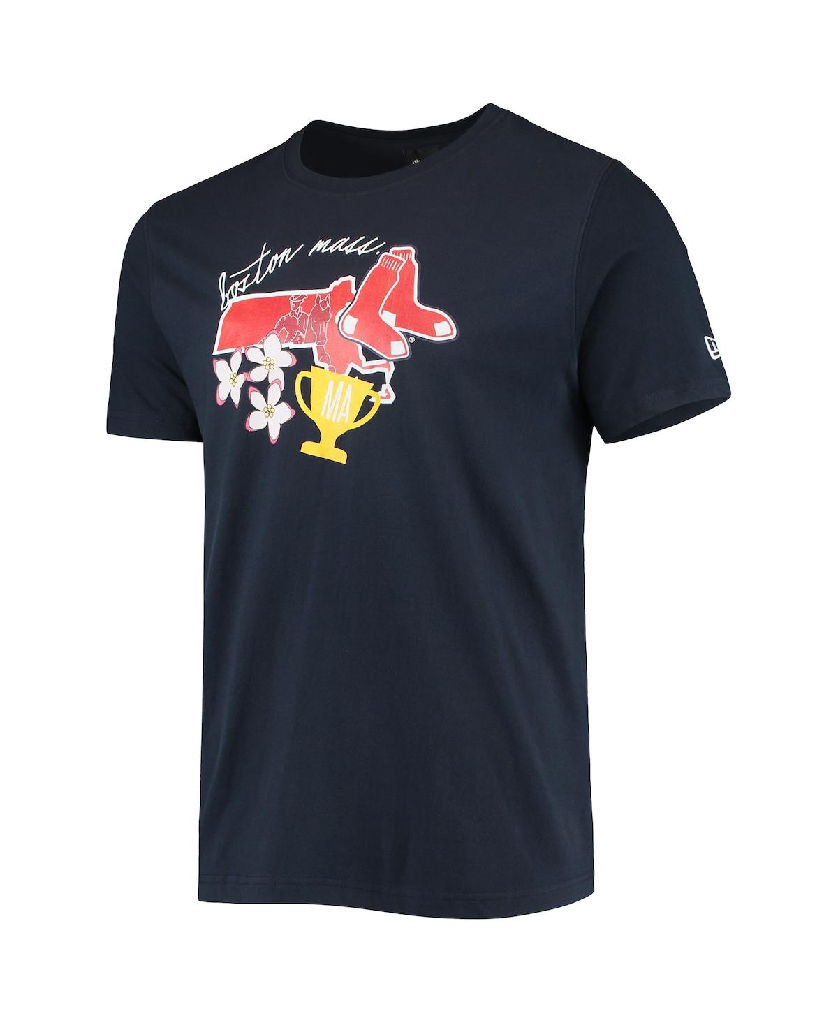 Men's New EraBoston Red Sox City Cluster T-shirt - Navy