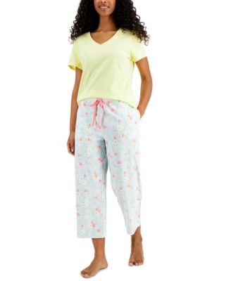 Photo 1 of SIZE XSMALL - Charter Club Everyday Cotton V-Neck Pajama T-Shirt, Created for Macy's