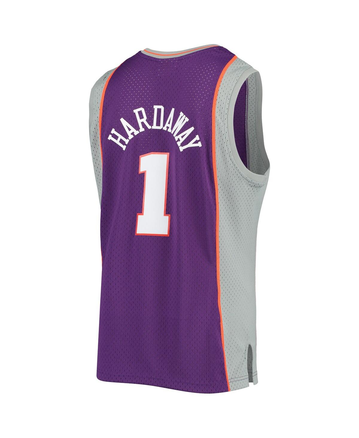 Men's Penny HardawayPhoenix Suns 2001-2002 Authentic Hardwood Classics Swingman Jersey - Purple