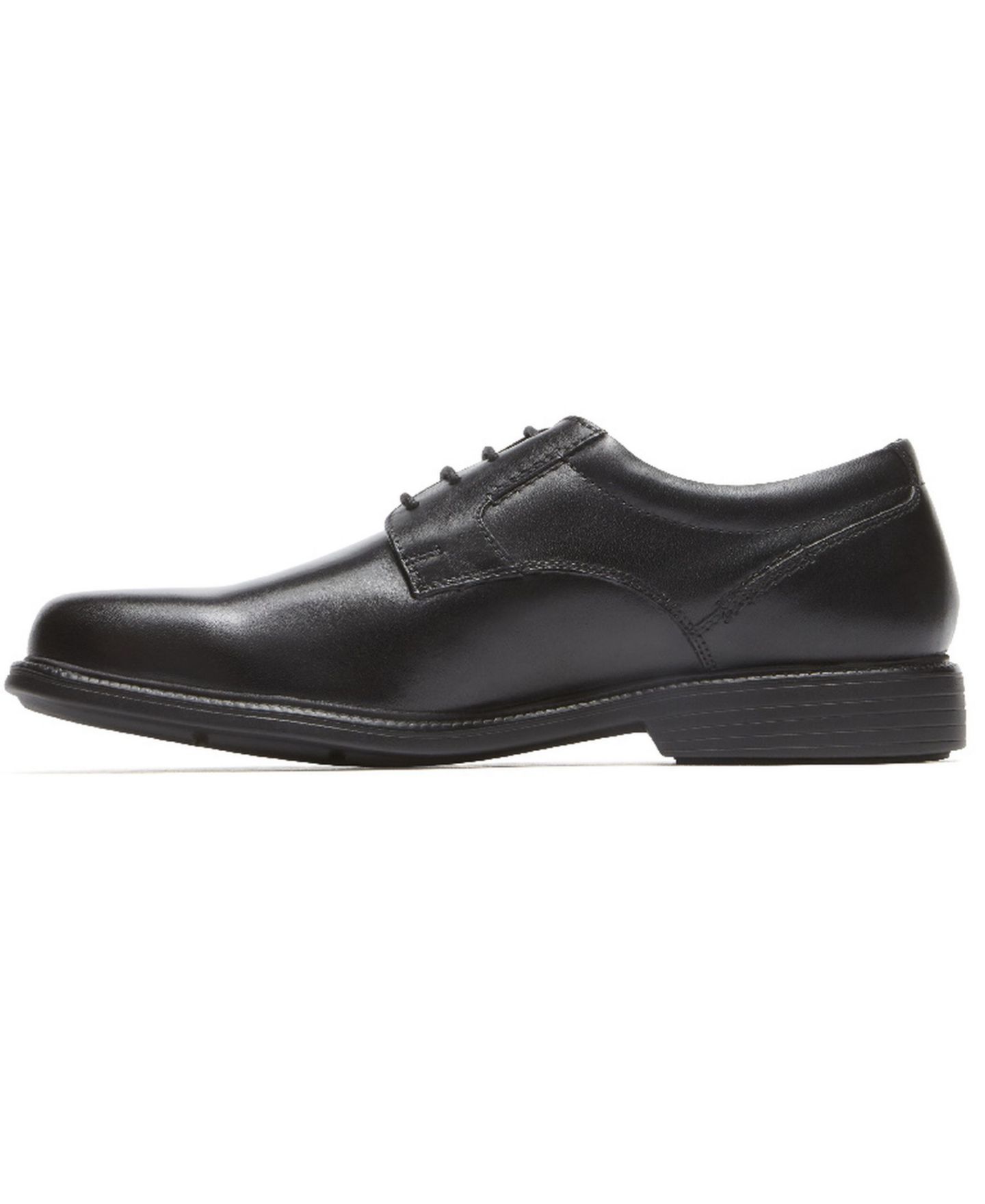 Обувь Rockport Men's Charlesroad Plaintoe Dress Shoes, цвет: Чёрный — фото 5