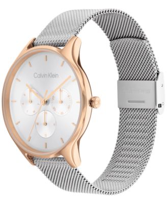 Stainless Steel Mesh Bracelet Watch 38mm