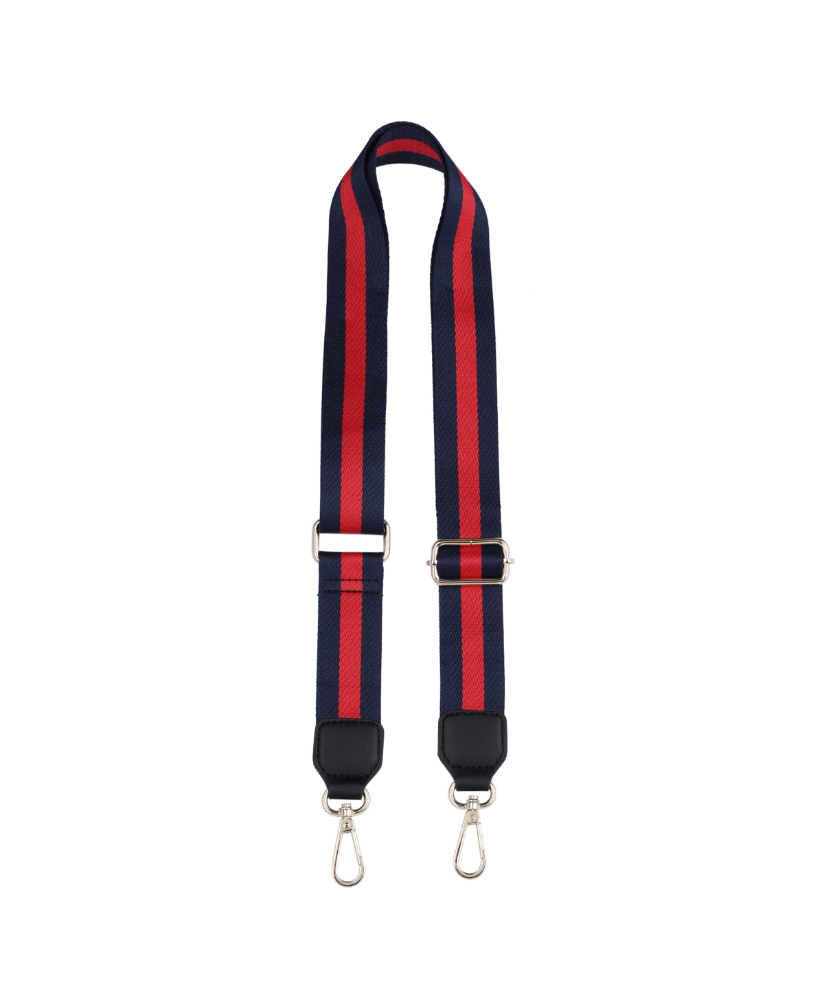 Adjustable Bag Shoulder Straps - Navy Red Navy