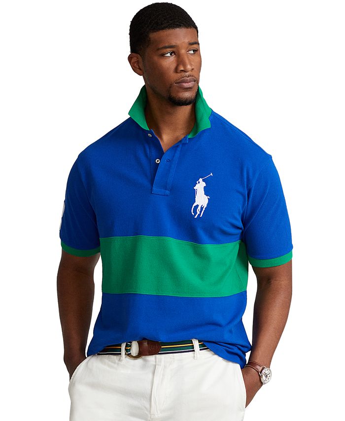 Polo Ralph Lauren Men's Big & Tall Hooded Long Sleeve T-Shirt - Macy's
