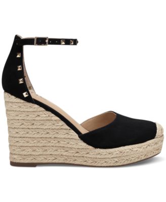 closed toe espadrille wedge