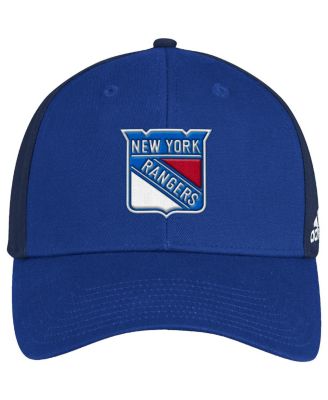 Men's adidas Royal, Black New York Rangers Team Adjustable Hat - Macy's