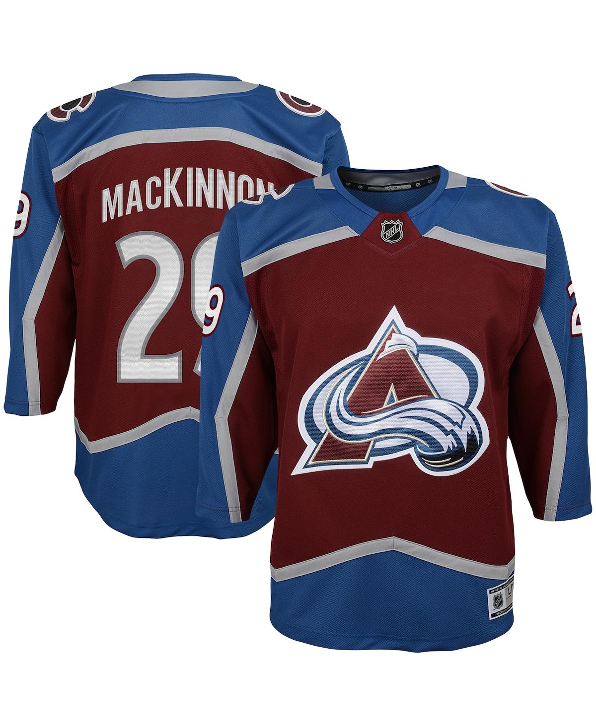 Big Boys Nathan MacKinnonColorado Avalanche Premier Player Jersey - Burgundy
