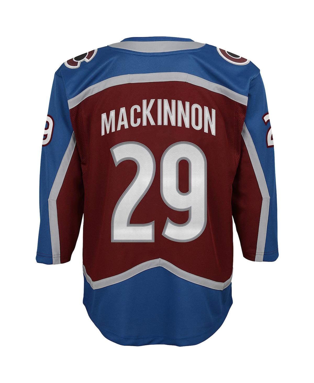 Big Boys Nathan MacKinnonColorado Avalanche Premier Player Jersey - Burgundy
