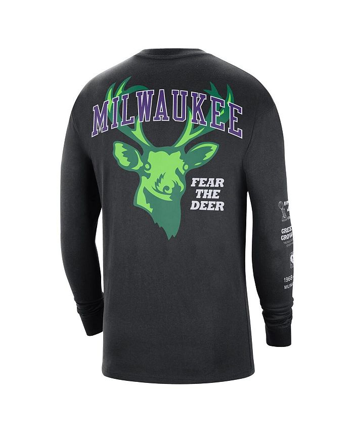 Milwaukee Bucks Nike 2021 NBA Playoffs fear the deer shirt, hoodie,  sweater, long sleeve and tank top