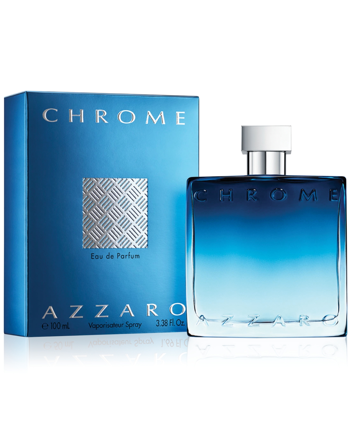 Shop Azzaro Chrome Eau De Parfum Spray, 3.38 Oz. In No Color