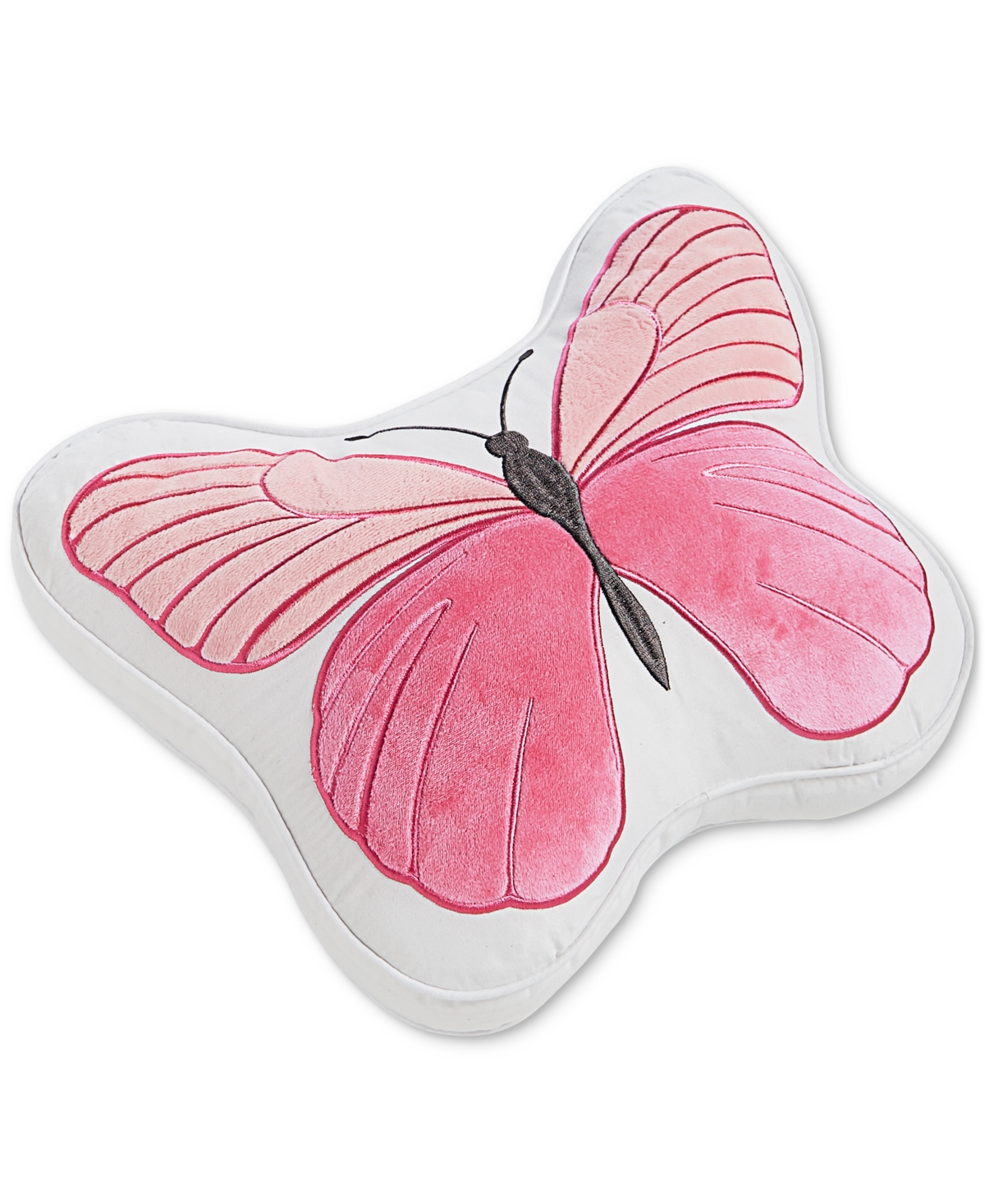 Charter Club Kids Figural Butterfly Decorative Pillow, 11" x 13", Created for Macy's Bedding