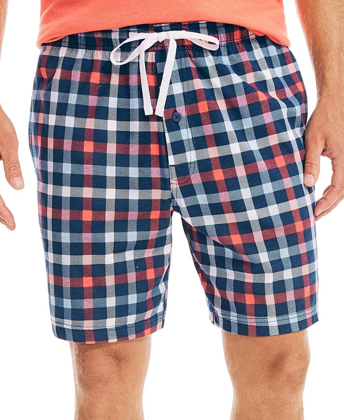 Manchester Plaid Cotton Sleep Shorts main image 0