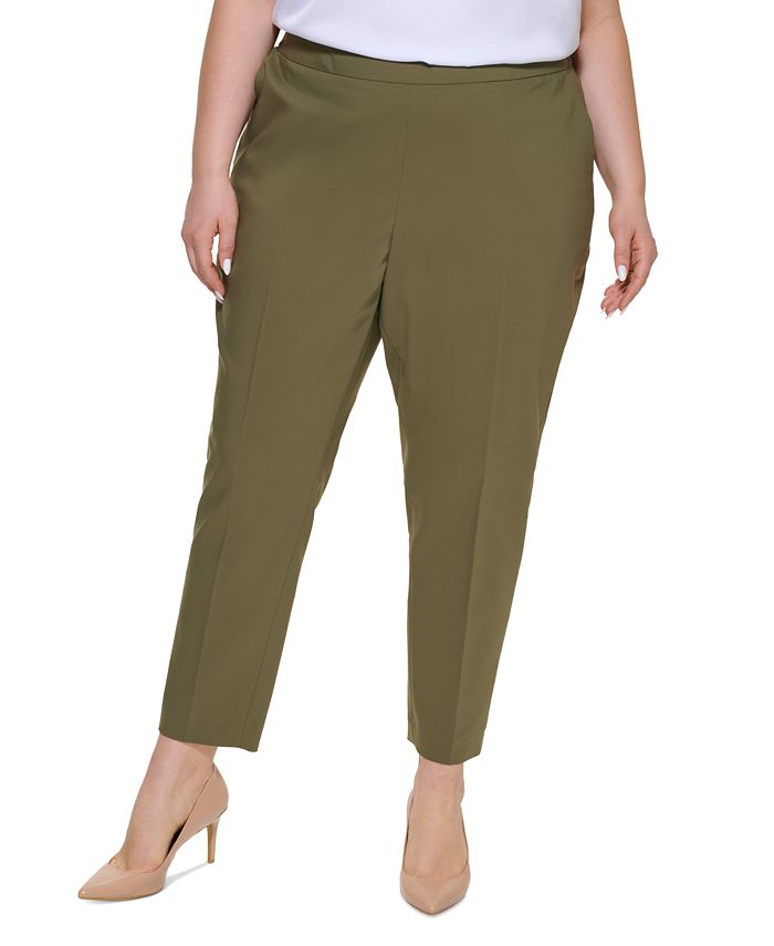 Macy's calvin klein top slim fit pants