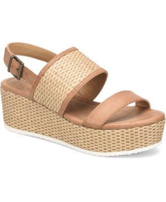 B.o.c. Women's Aisley Wedge Sandal Women's Shoes In Tan | ModeSens