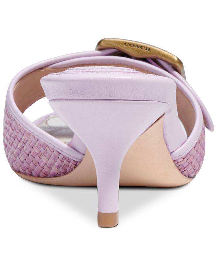 COACH Women's Margot KittenHeel Slide Sandals & Reviews Sandals
