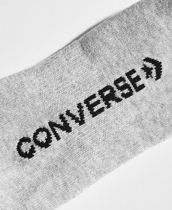 Converse Men's Half-Cushion No-Show Socks - Macy's