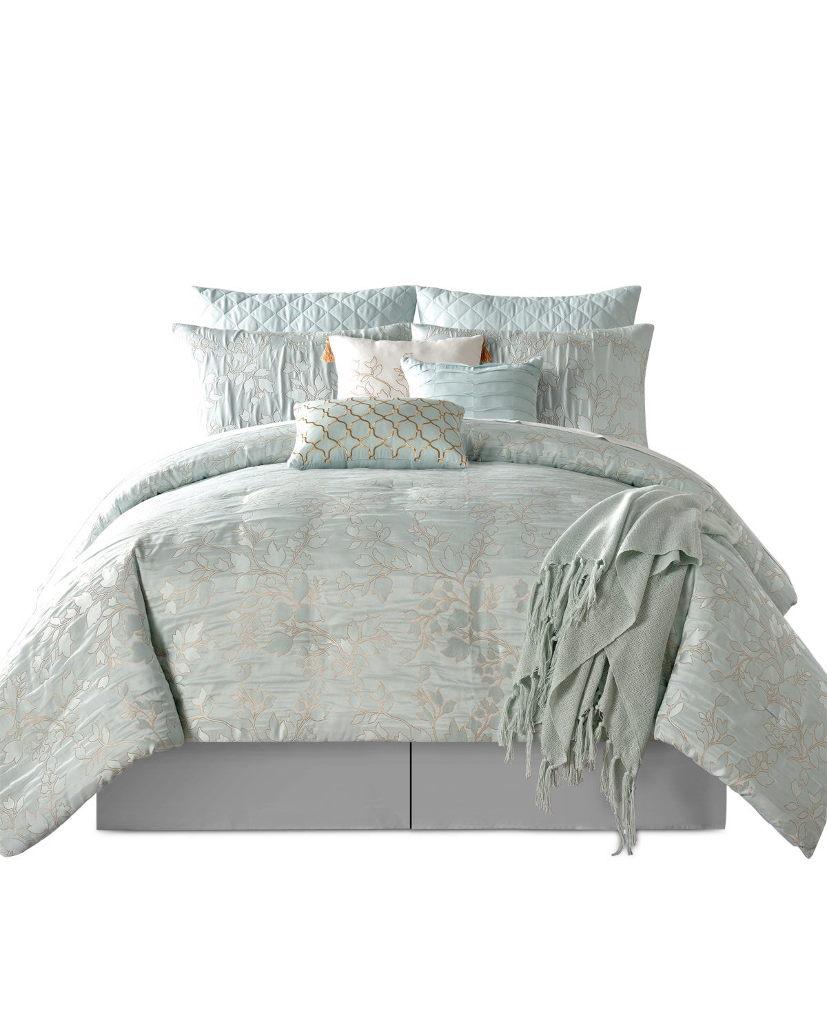 Sunham Eden Mineral 14-pc. Queen Comforter Set Bedding | ModeSens