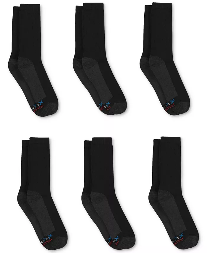Men's 6-Pk. Ultimate Xtemp Ultra Cushion Crew Socks - thumbnail 4