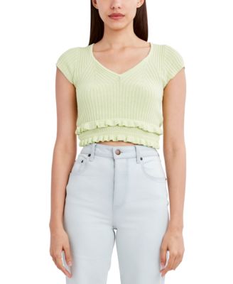 BCBGeneration - Ruffled Sweater Top