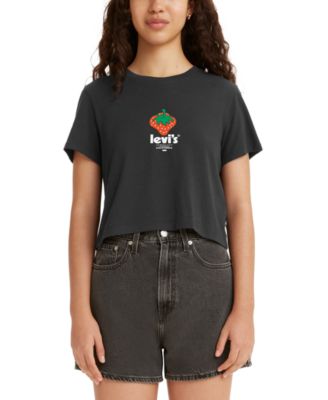 levis cropped tshirt