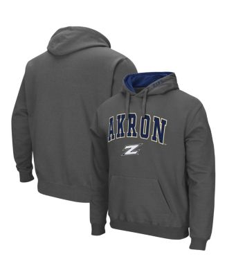 Men's Akron Zips Arch and Logo Pullover Hoodie