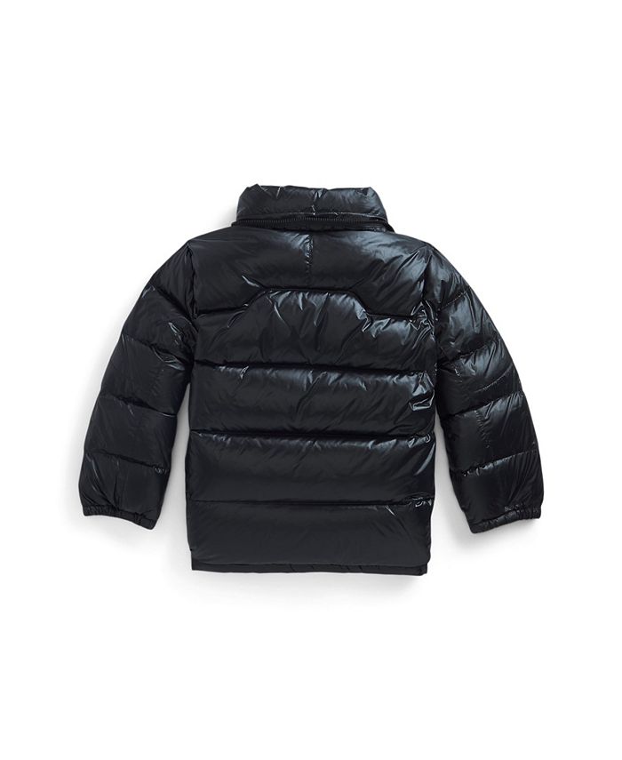 Polo Ralph Lauren Toddler Boys Water-Repellent Glossed Down Jacket - Macy's