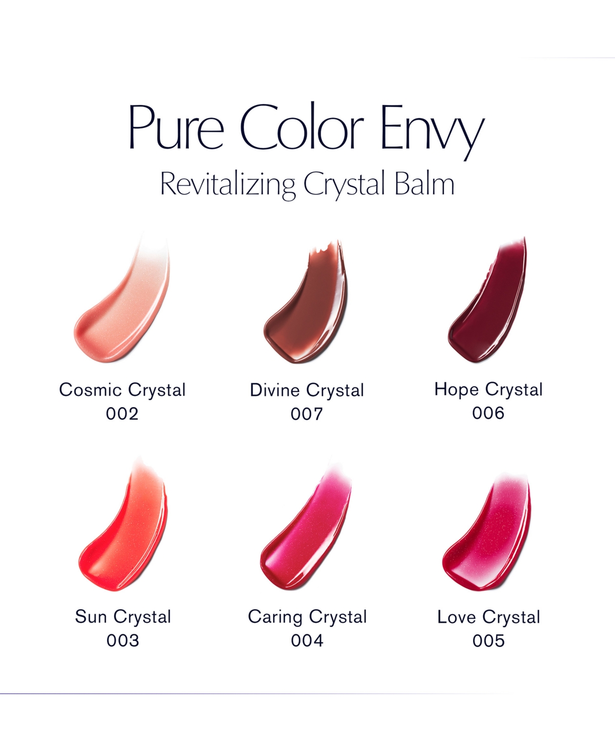 Shop Estée Lauder Pure Color Revitalizing Crystal Lip Balm In Caring Crystal