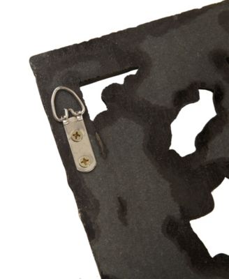 Botanical Panel Carved Wall Set, 2 Piece