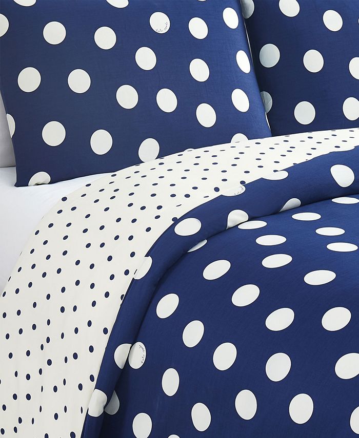 kate spade new york Dots 3 Piece Mini Comforter Set, King & Reviews -  Comforter Sets - Bed & Bath - Macy's