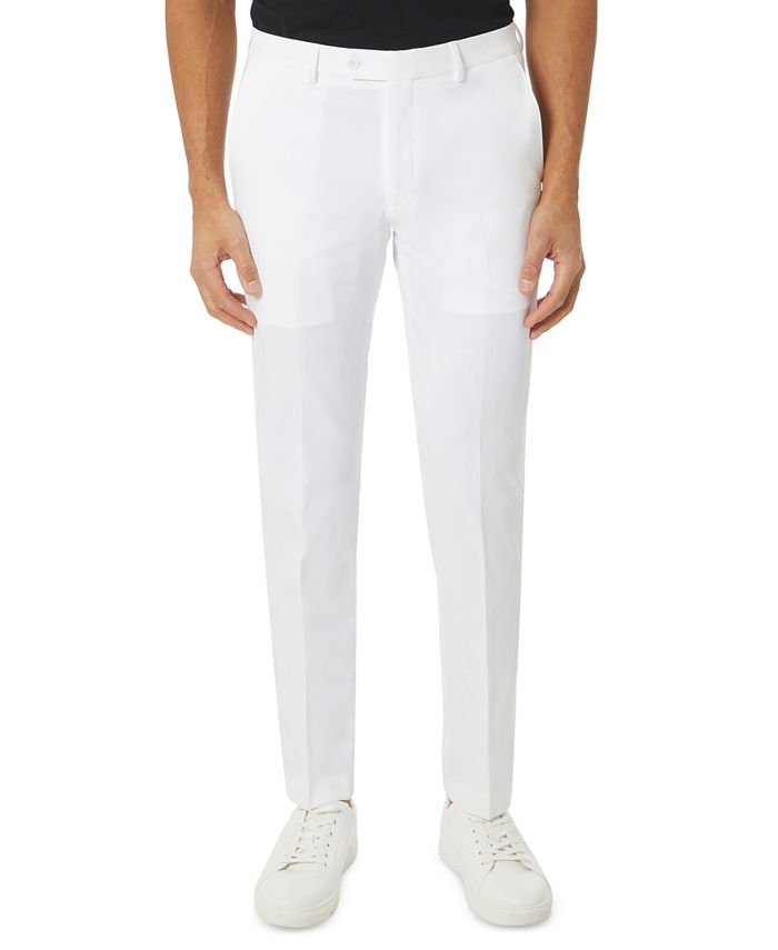 Michael Kors Men's ModernFit Stretch Solid Suit Pants Macy's