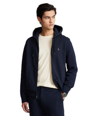 polo men's full zip hoodie