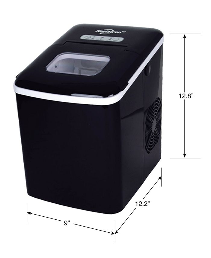 Koolatron 1.85Liter Automatic Countertop Small/Large Cube Ice Maker