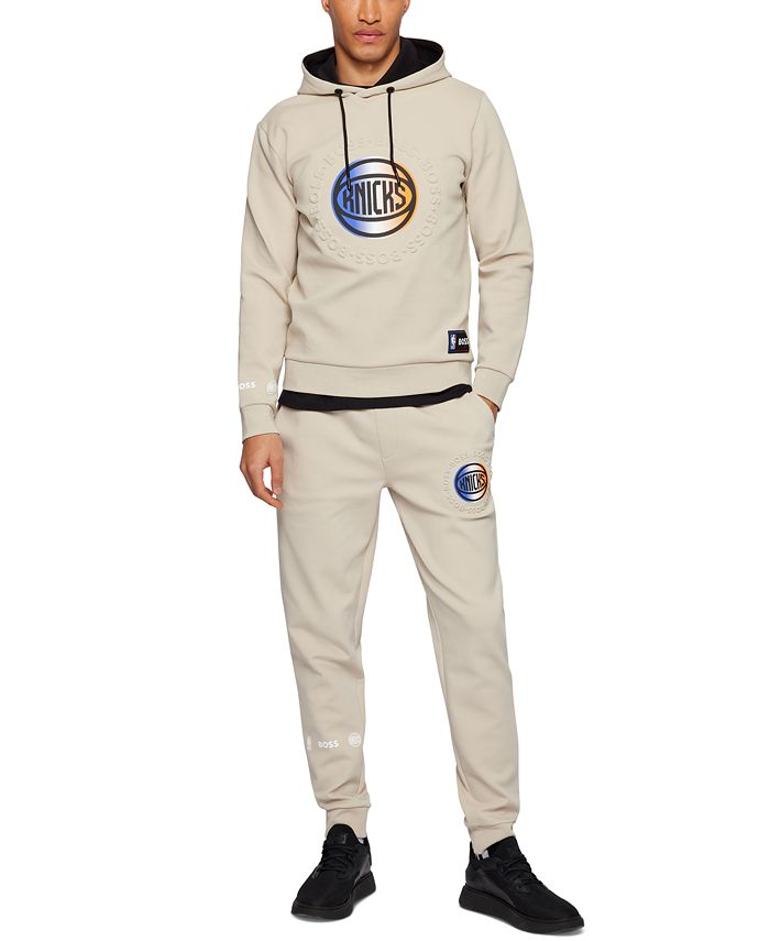 Hugo Boss BOSS x NBA Men's New York Knicks Hooded Sweatshirt & Reviews ...