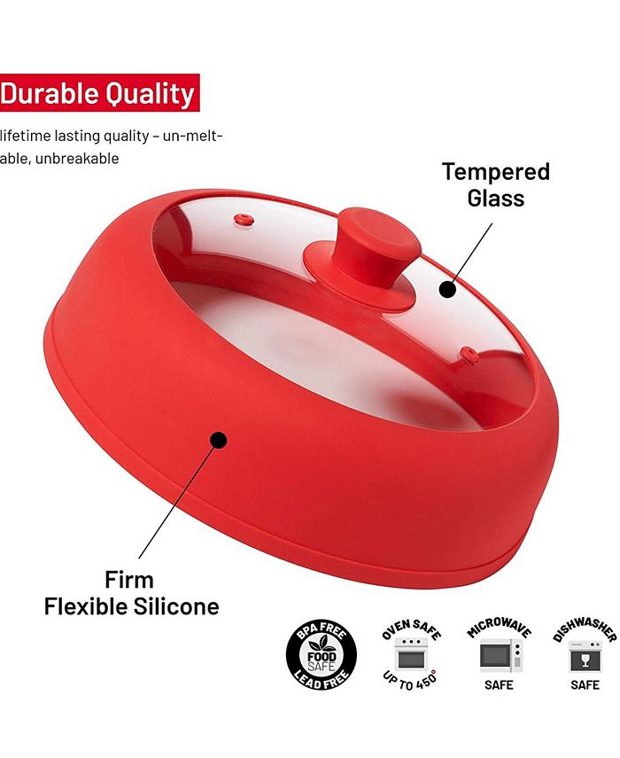 Bezrat Microwave Plate Cover, 12" Macy's