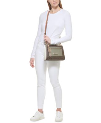 Hadley Signature Colorblocked Adjustable Crossbody