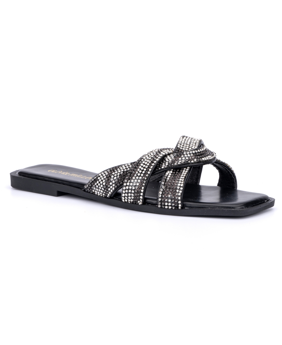 Olivia Miller Women's Marianne Sandals Women's Shoes In Zebra | ModeSens