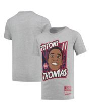  Isiah Thomas Detroit Pistons Blue Youth 8-20 Hardwood