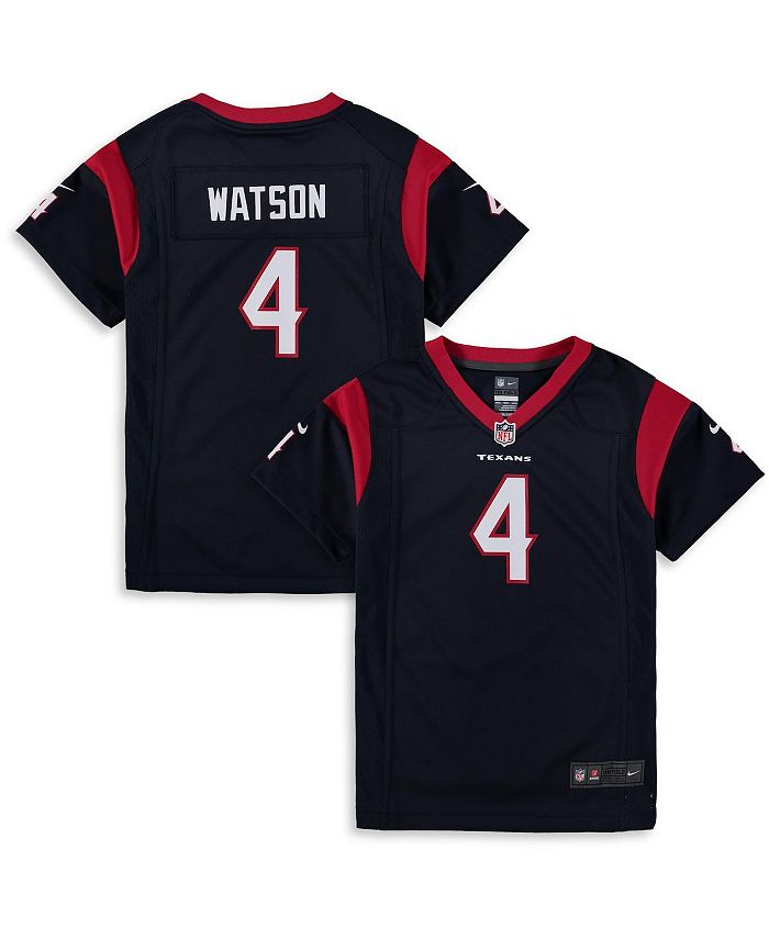 Nike Big Girls Deshaun Watson Navy Houston Texans Game Jersey - Macy's