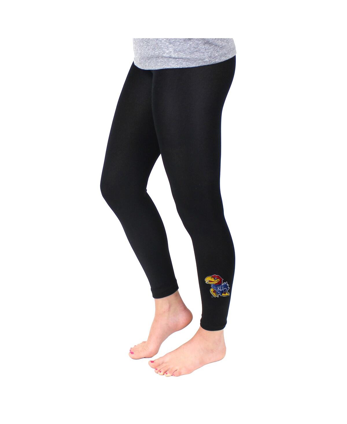 Zoozatz Women's  Black Missouri Tigers Fleece Leggings