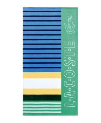 macys lacoste beach towel