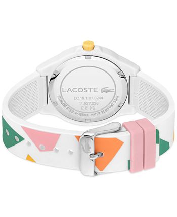 Lacoste - Unisex NeoCroc White Silicone Strap Watch 38mm