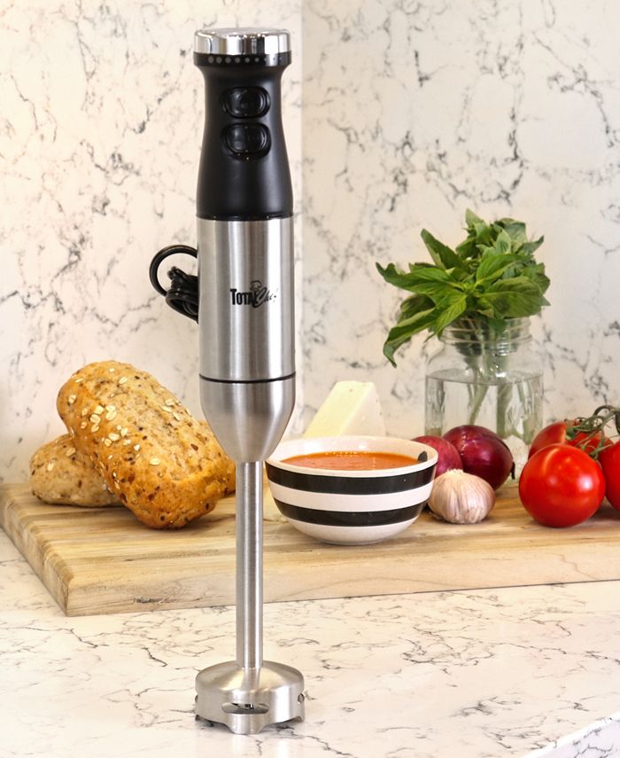 Total Chef Variable Speed Immersion Hand Blender 225 W with Turbo Boost