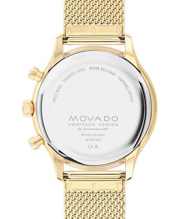 Movado circa gold hot sale