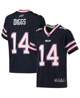 Nike Big Boys Stefon Diggs Navy Buffalo Bills Inverted Team Game