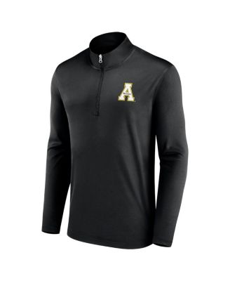 Men's Black Appalachian State Mountaineers Underdog Mindset Quarter-Zip Top