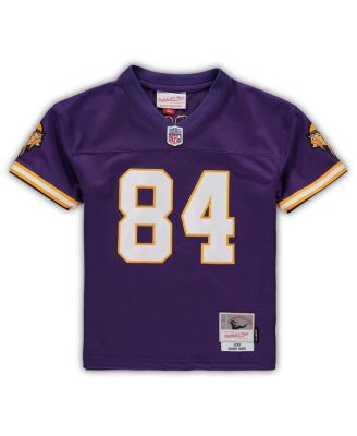 Preschool Boys and Girls Randy Moss Purple Minnesota Vikings 1998 Retired Legacy Jersey
