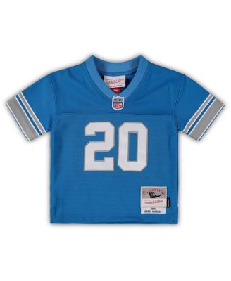 Infant Boys and Girls Barry Sanders Blue Detroit Lions 1996 Retired Legacy Jersey